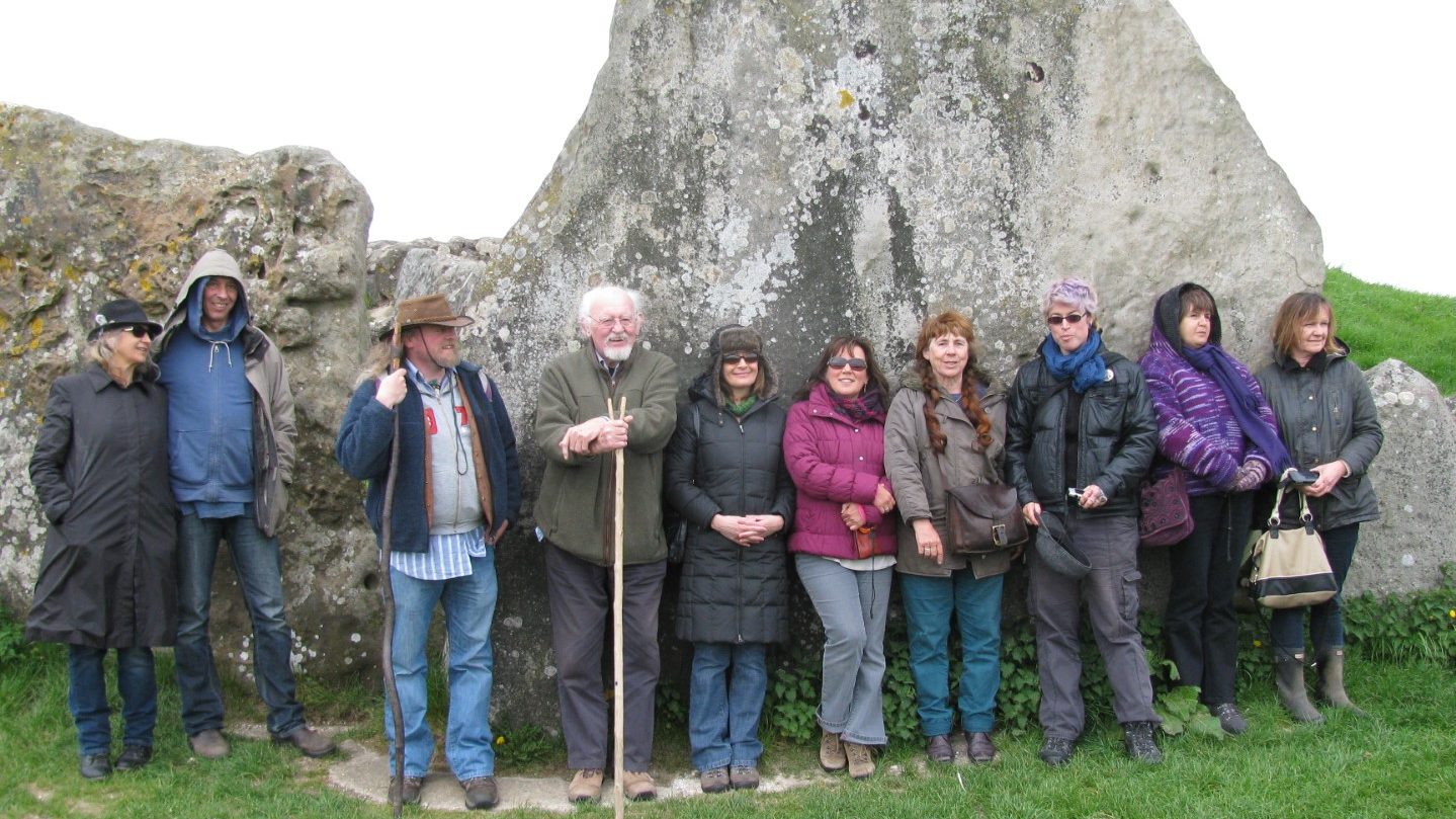 The Geomancy Group at West Kennet Long Barrow